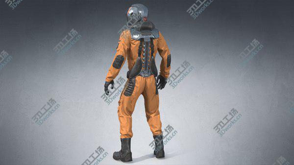 images/goods_img/20210312/3D Sci-fi Cyber Pilot PBR model/3.jpg